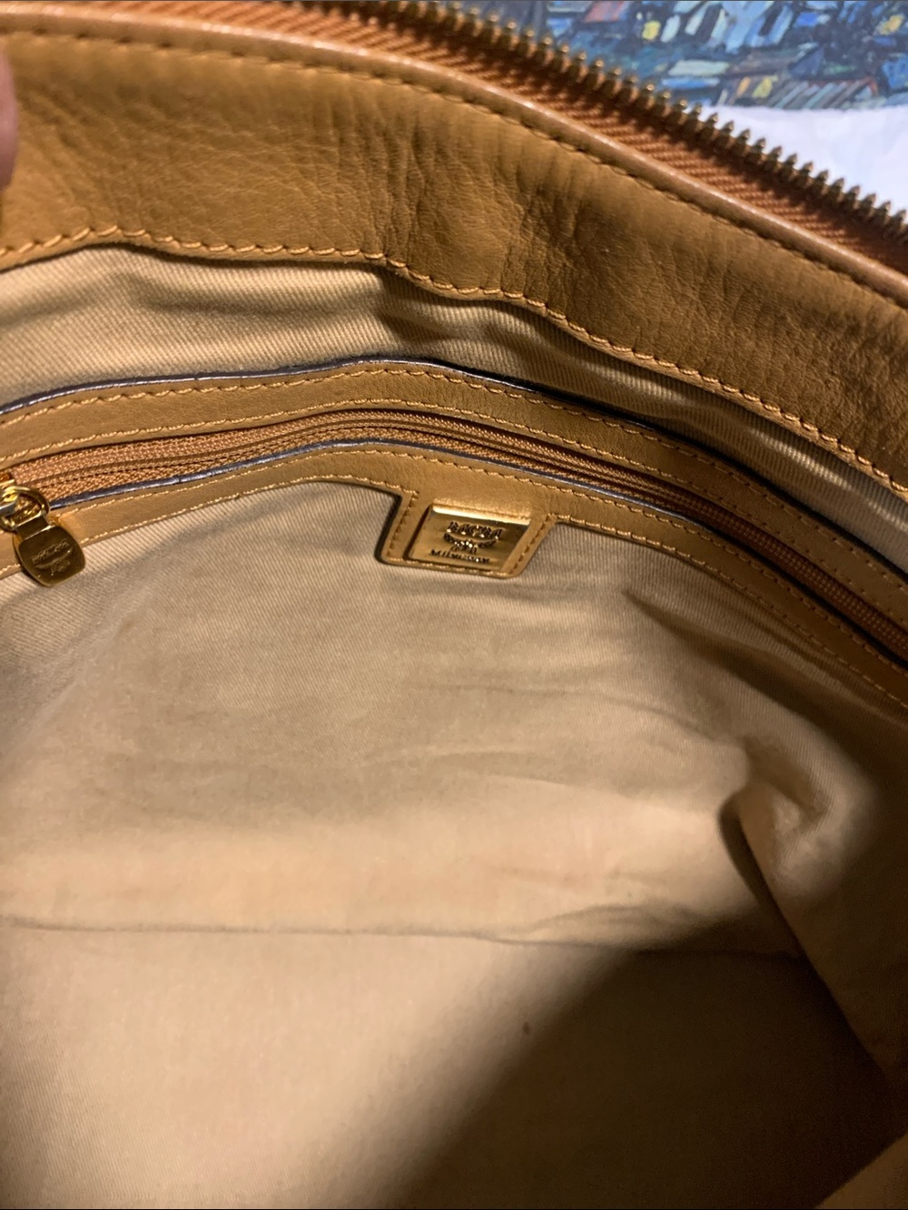 MCM Cognac shoulder bag/crossbody - Picture 15 of 16